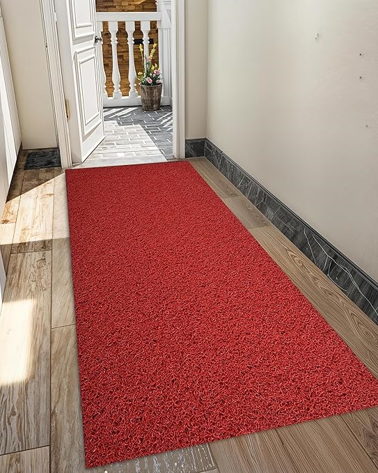 Rolled yoga mats